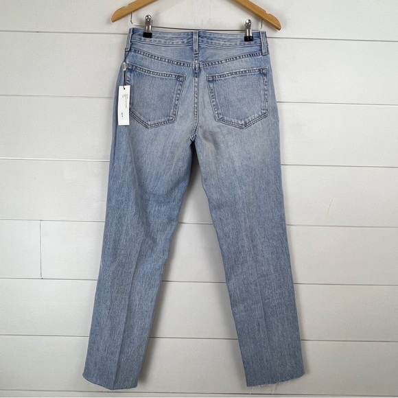 NEW L’AGENCE 25 Milana Low Rise Stovepipe Jeans Colby - Picture 6 of 8